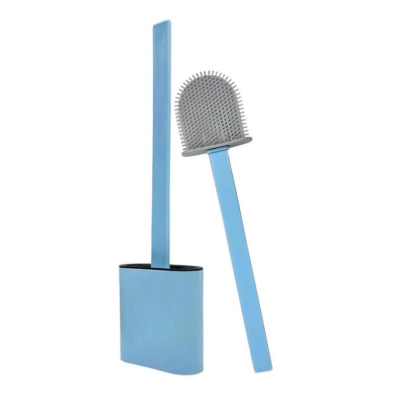 Modern Non-Drip Silicone Toilet Brush