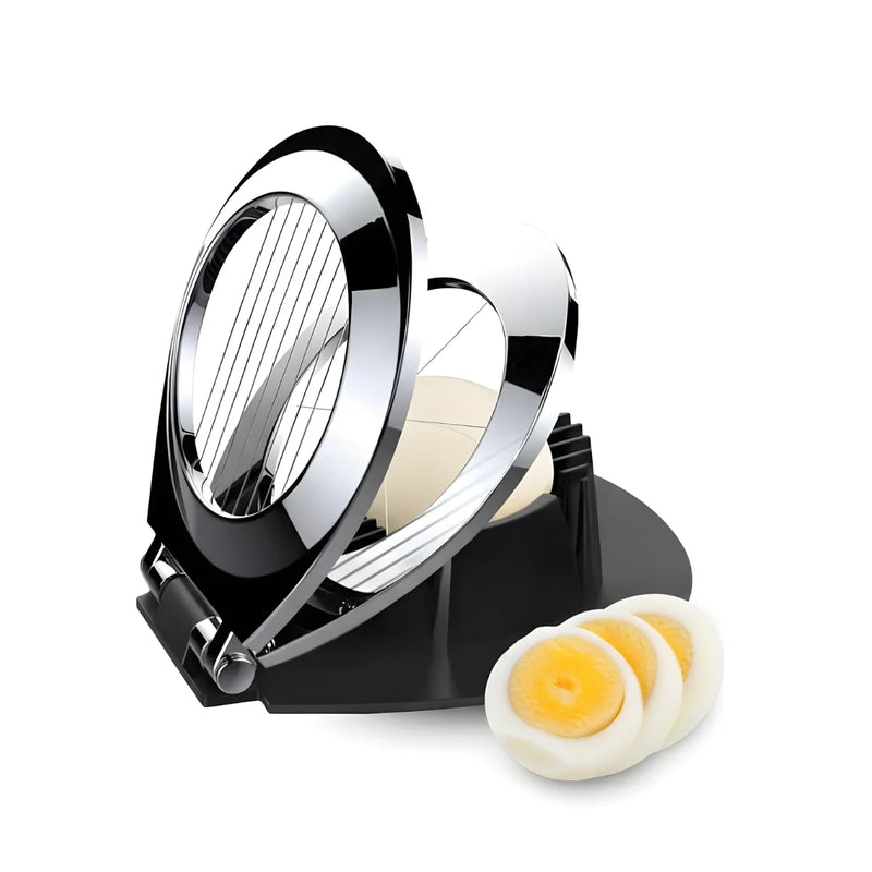 Premium 2-in-1 Stainless Steel Egg Slicer