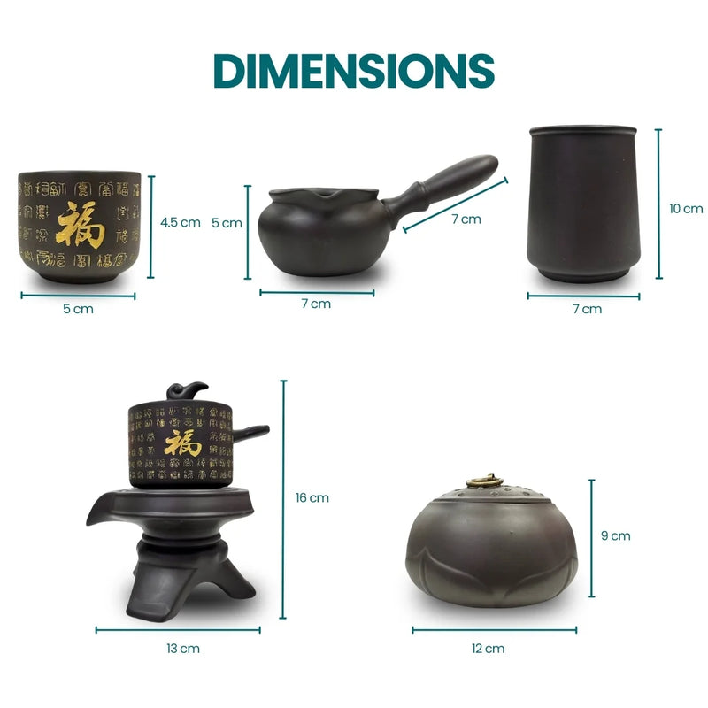 Yixing Clay Chinese Tea Set