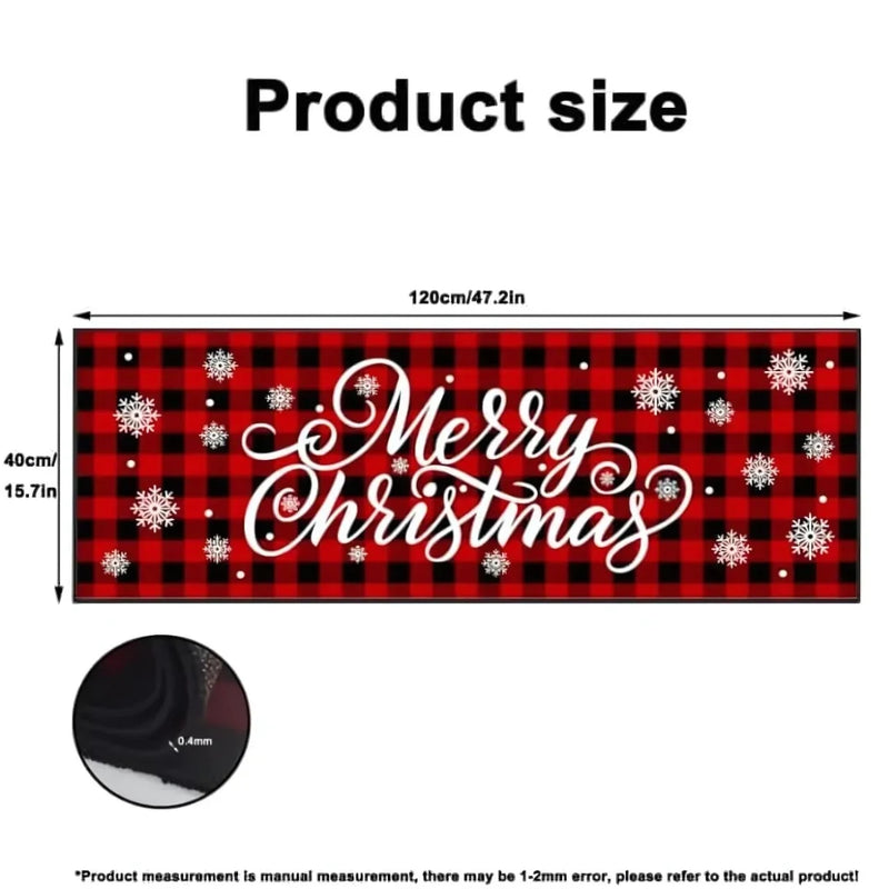 'Merry Christmas' Welcome Floor Mat