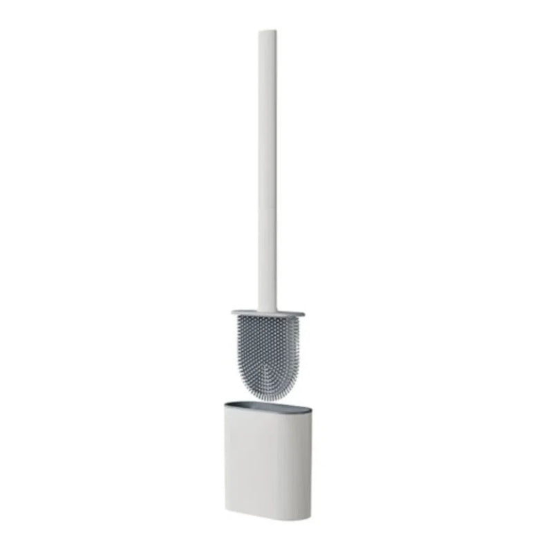 Modern Non-Drip Silicone Toilet Brush