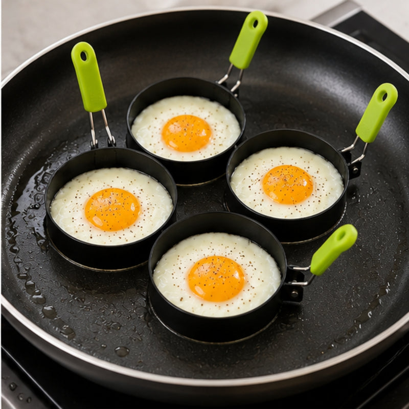 Stainless Steel Egg Rings (Set of 4)