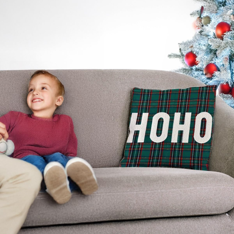 Halsgrove British Christmas Cushion Cover, Christmas Decoration Pillowcase For Christmas