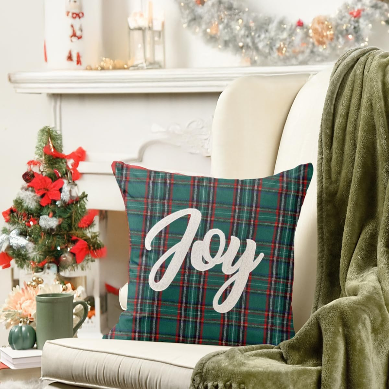 Halsgrove British Christmas Cushion Cover, Christmas Decoration Pillowcase For Christmas