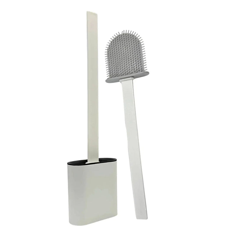 Modern Non-Drip Silicone Toilet Brush