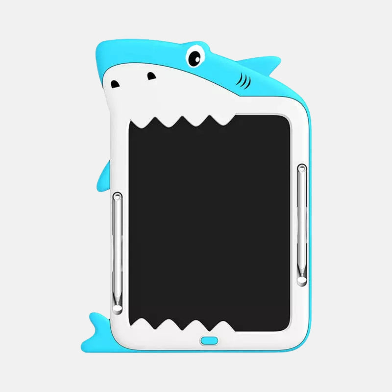 SHARKY The LCD Shark Colourful Drawing Tablet Perfect Christmas Birthday Gift For Kids Toy, 12inch LCD Writing Tablet Kids Drawing Tablet, Shark Tablet Drawing