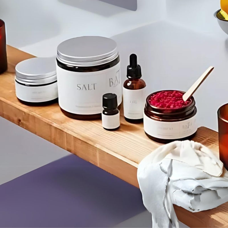 Relaxing Sleep Bath Gift Set - Lavender Essential Oil - Unisex Whole Body Soak For Better Sleep