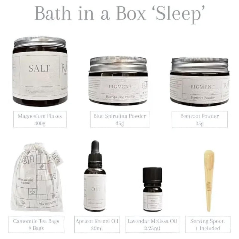 Relaxing Sleep Bath Gift Set - Lavender Essential Oil - Unisex Whole Body Soak For Better Sleep