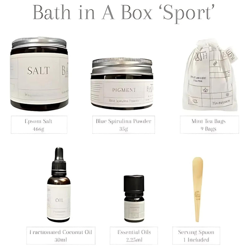 Pure Recovery Sport Bath Gift Set - Muscle Recovery & Inflammation Reduction - Perfect Gift For Fitness Enthusiasts