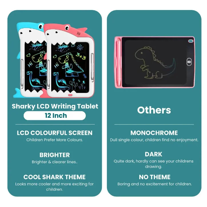 Sharky LCD Writing Tablet for Kids